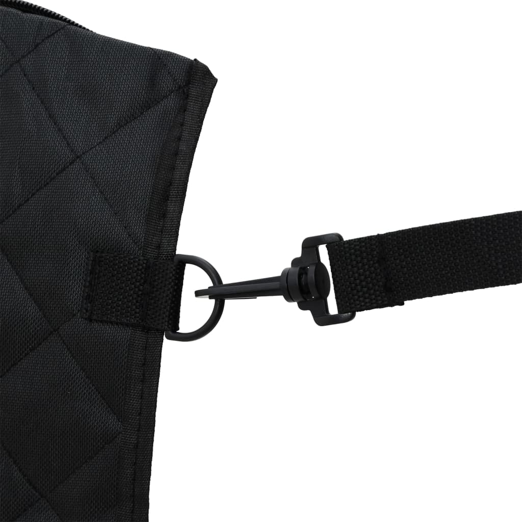 Dog Car Seat Cover Black 137x46x50 cm